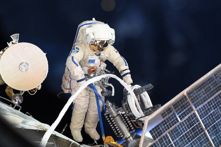 В будущем данные, собранные во время эксперимента «МСК-2», могут помочь в выработке мер по поддержанию здоровья космонавтов. Фото: космонавт Олег Артемьев / госкорпорация «Роскосмос»