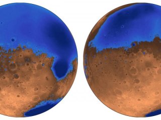 Океаны на Марсе могли существовать раньше, чем считалось прежде