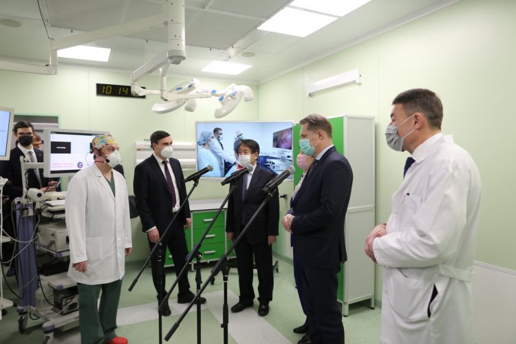 Открытие российско-японского референс-центра по эндоскопической диагностике