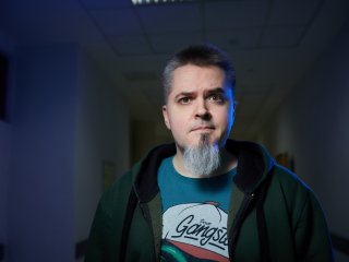 Младший научный сотрудник АКЦ ФИАН Вячеслав Авдеев. Фото: Елена Либрик / «Научная Россия»