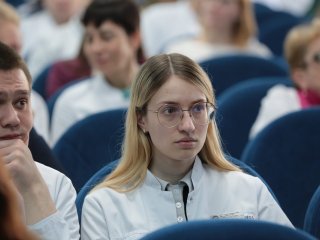 На защите Отечества и здоровья. НМИЦ радиологии отметил 80-летие Великой Победы и юбилей онкослужбы. Фото: Ольга Мерзлякова / «Научная Россия»