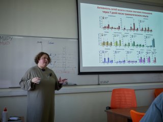 Научный сотрудник ИПИМ МГУ Ольга Ивашкина. Фото: Елена Либрик / «Научная Россия»