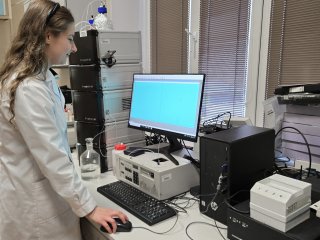 Определение метилированного копропорфирина в экстрактах микобактерий. Источник ФИЦ Биотехнологии РАН