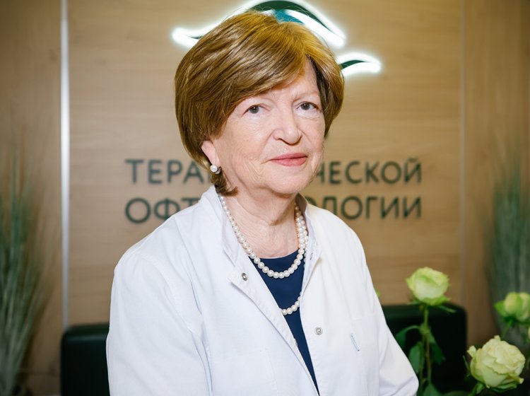 Учредитель и главный врач ООО «Центр терапевтической офтальмологии» Татьяна Сергеевна Хейло. Фото: Ольга Мерзлякова / «Научная Россия»