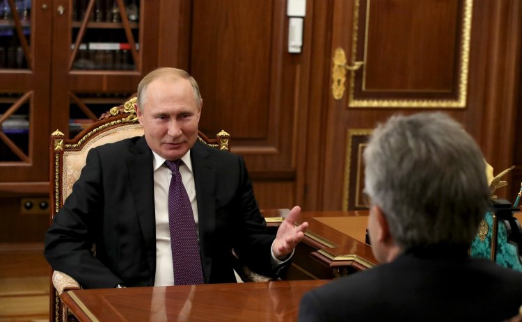 Встреча А.М. Сергеева с Президентом В.В. Путиным