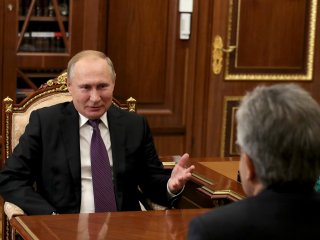Встреча А.М. Сергеева с Президентом В.В. Путиным