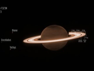 От «Джеймса Уэбба» получено новое изображение Сатурна и его колец