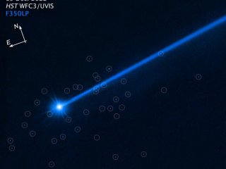 «Хаббл» увидел валуны с астероида Диморфос