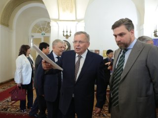 Познание без границ. Заседание Совета МААН открылось в Москве. Фото: Ольга Мерзлякова / «Научная Россия»