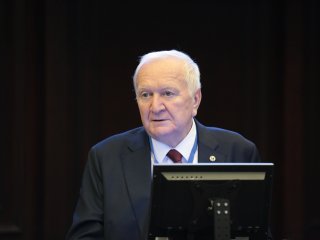 Торжественное открытие конференции «Безопасность человека как глобальный вызов современности: перспективы применения медицинских газов и газовых смесей». Фото: Ольга Мерзлякова / «Научная Россия»