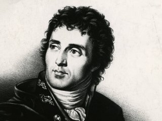 Портрет Г.Паррота, написанного в 1803 г. Г. фон Кюгельгеном (Gerhard von Kügelgen, 1772—1820). 1850–1860-е гг. Фрагмент. Фотокопия. СПбФ АРАН. Фототека.