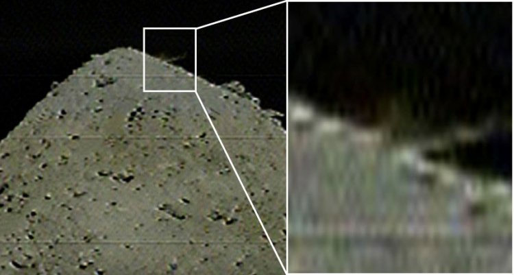 Hayabusa2 взорвал поверхность астероида Рюгу