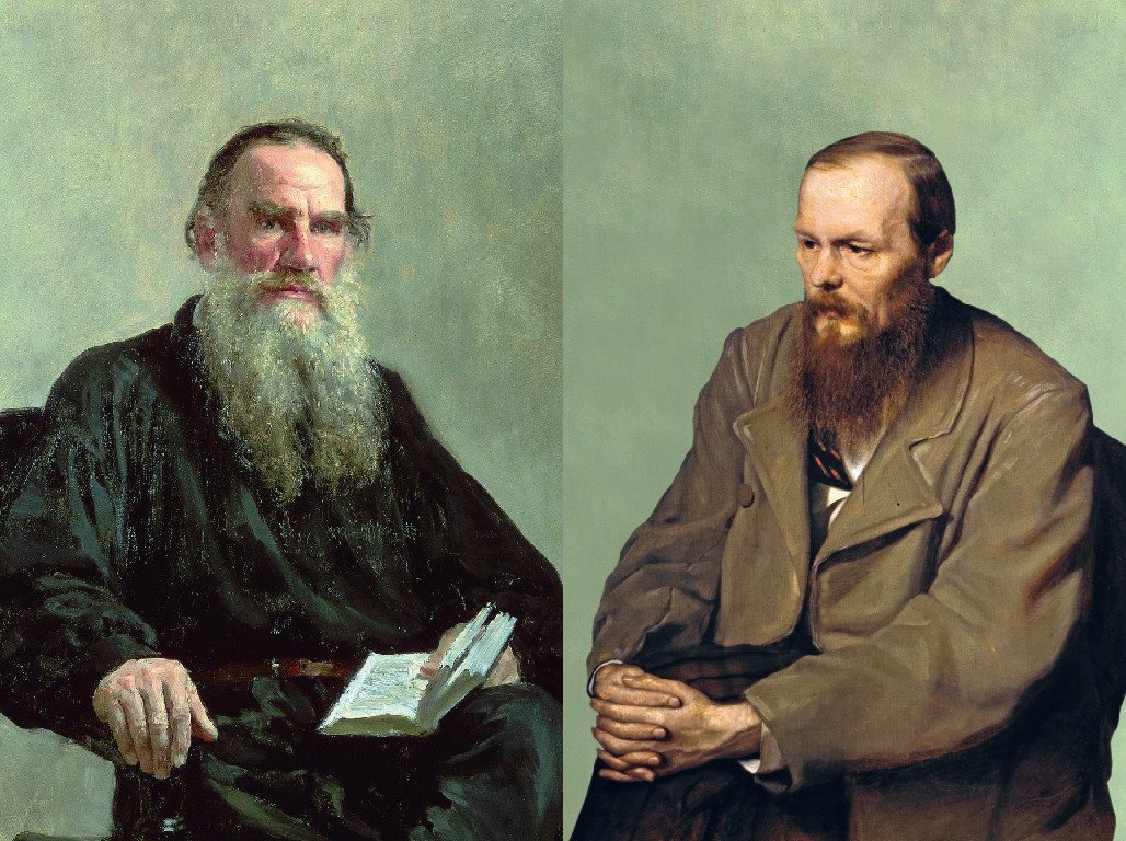 Лев толстой и Достоевский