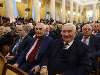 Торжественное заседание, посвященное 270-летию МГУ. Фото: Елена Либрик / «Научная Россия»