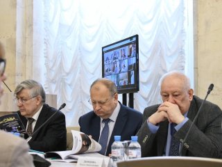 Заседание Президиума в память об академике Гурии Ивановиче Марчуке состоялось в РАН. Источник фото: Российская академия наук