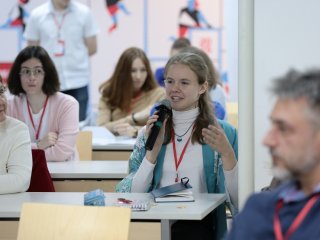 V молодежная конференция «Экспериментальные исследования языка» стартовала 19 июня в МГУ. Фото: Ольга Мерзлякова / «Научная Россия»