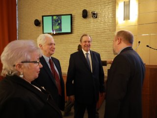 Лекция академика А.Г. Чучалина о терапевтических школах РНИМУ им. Н.И. Пирогова. Фото: Елена Либрик / «Научная Россия»