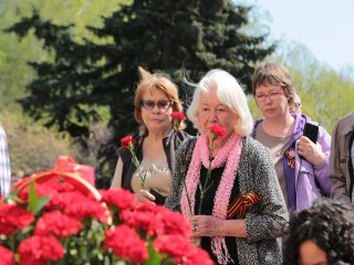 В МГУ почтили память защитников Отечества. Фото: Ольга Мерзлякова / Научная Россия