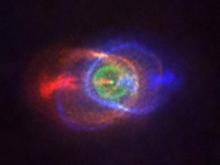 ALMA наблюдает исход звездного столкновения