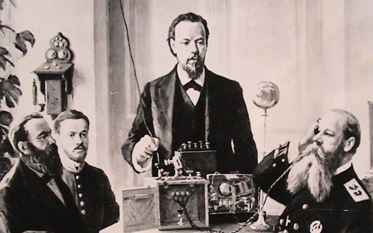 16 марта 1859г. родился пионер радиосвязи Александр Попов