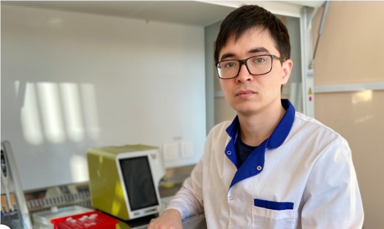 Михаил Дубинин, руководитель проекта по гранту РНФ по изучению миодистрофии Дюшенна. Источник фото: Михаил Дубинин