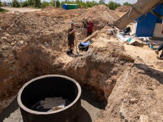 Артезианская вода в трубах Симферополя…