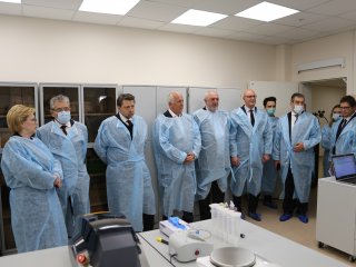 Открытие Научно-производственного комплекса персонифицированной медицины. Фото ФМБА России.
