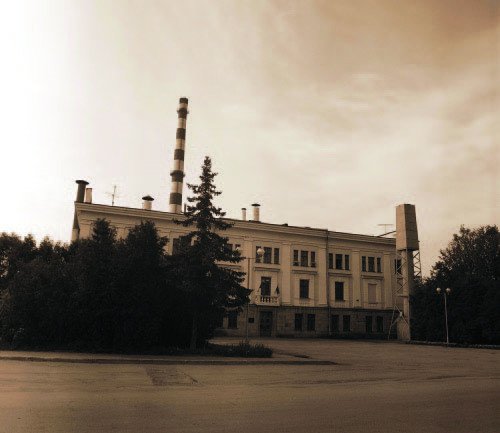 Первая в мире атомная электростанция, Обнинск. Фотография из журнала «В мире науки», № 4/2013