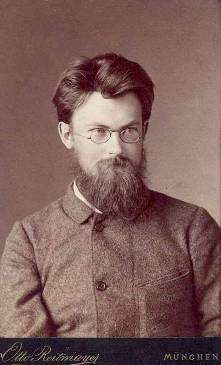 В.И. Вернадский во время пребывания в Мюнхене. 1888 г. 