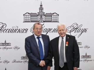 Заседание Президиума в память об академике Гурии Ивановиче Марчуке состоялось в РАН. Источник фото: Российская академия наук