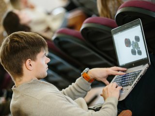 Вселенная квантовых вычислений: ФИАН и «Росатом» познакомили журналистов с технологиями будущего. Фото: Ольга Мерзлякова / «Научная Россия»