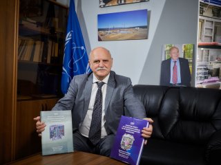 Директор частного учреждения ГК «Росатом» «Проектный центр ИТЭР» А.В. Красильников. Фото: Елена Либрик / «Научная Россия»