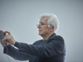 На фотонах и нейтральных атомах: журналистам показали квантовые вычислители МГУ. Фото: Елена Либрик / «Научная Россия»