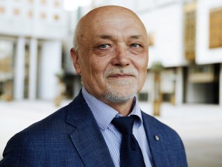 Директор ИСЗФ СО РАН член-корреспондент РАН Андрей Всеволодович Медведев. Фото: Елена Либрик / «Научная Россия»