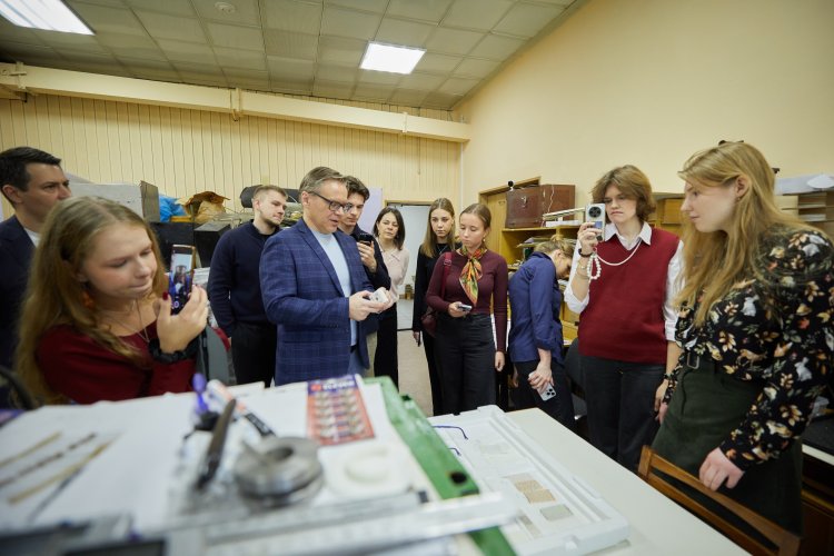 Студенческий тур в ИПМех РАНФото: Елена Либрик / Научная Россия