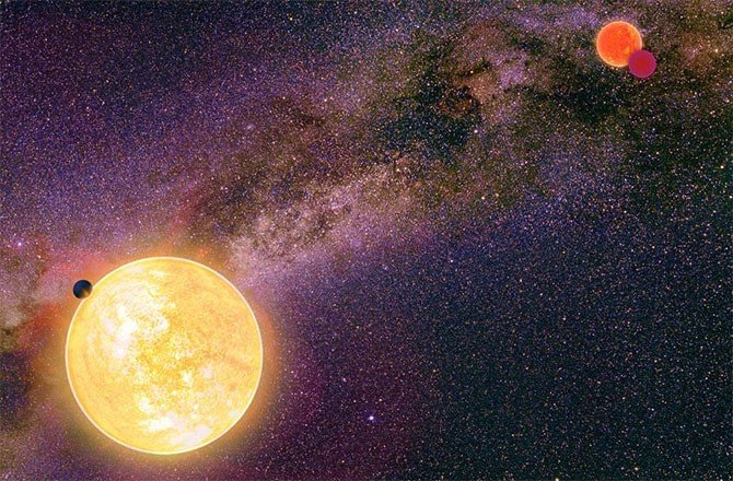 Ученые нашли планету в тройной звездной системе