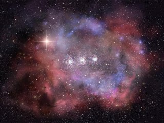 Астрономы обнаружили в ранней Вселенной галактику, наполненную пылью