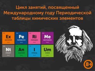 Цикл занятий, посвященный международному году периодической таблицы химических элементов.