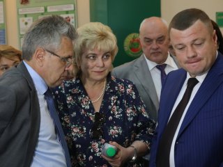 Встреча президента РАН А. Сергеева и губернатора Тамбовской области А. Никитина