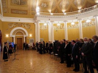 Церемония награждения лауреатов главных премий МГУ 2021. Фото: Полина Острижная / «Научная Россия»