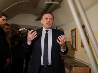 Директор Музея антропологии и этнографии им. Петра Великого (Кунсткамера) РАН А.Д. Головнев. Фото: Елена Либрик / «Научная Россия»
