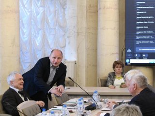 Заседание Президиума в память об академике Гурии Ивановиче Марчуке состоялось в РАН. Источник фото: Российская академия наук