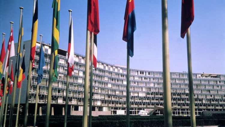 Здание штаб-квартиры ЮНЕСКО. Архивное фото © РИА Новости / Ю. Поляков