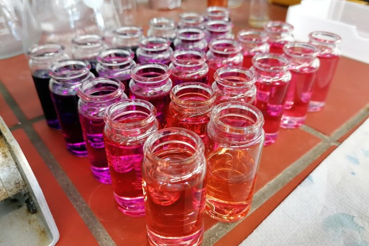 Хроматографическая очистка комбинированной молекулы.Фото предоставлено пресс-службой ННГУ