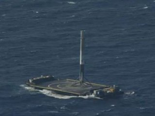 Falcon 9 приземлился там и так, как нужно