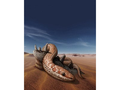 Палеонтологи обнаружили скуловую кость у древней «двуногой» змеи