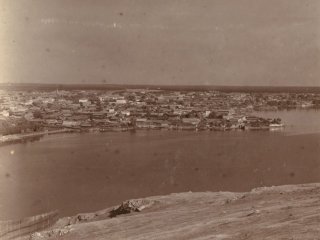 Тагильский пруд на р. Тагил, 1909 г. Прокудин-Горский
