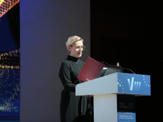 VIII Международный форум онкологии и радиотерапии «Ради жизни — For Life» открылся в Москве. Фото: Ольга Мерзлякова / «Научная Россия»