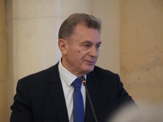 Космическую науку, ядерные двигатели и лунные базы обсудили на заседании президиума РАН. Фото: Никита Ланской / Научная Россия