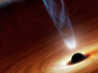 Ученые МФТИ И ФИАН обнаружили, что выбросы квазаров превращаются в конусы